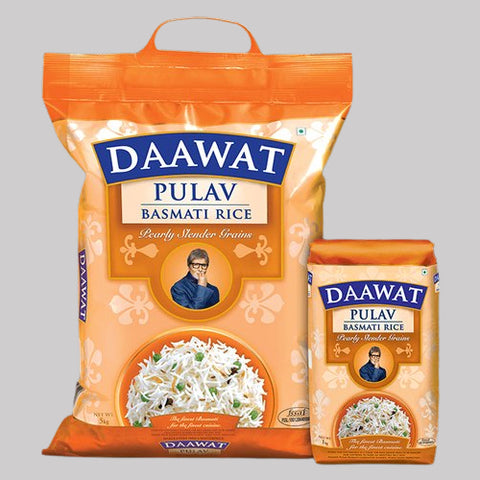 DAWAT PULAV BASMATI RICE 5KG