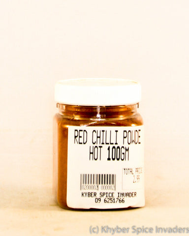 RED CHILLI POWDER HOT 100GM